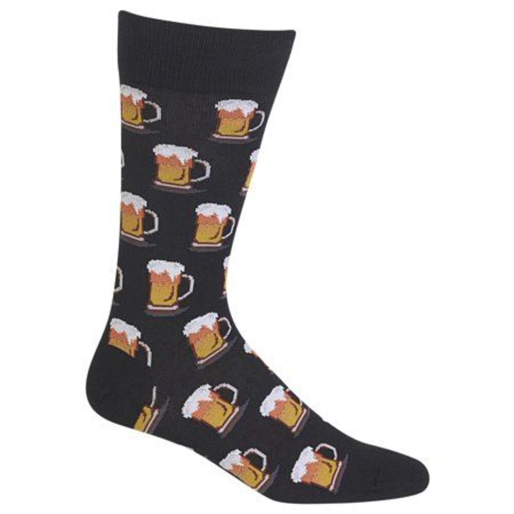 Hot Sox Men's Socks, Beer